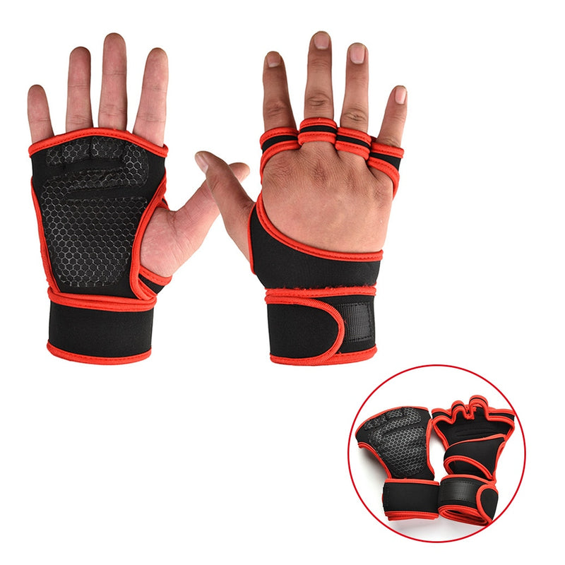 Fingerless Weightlifting Gloves - Fitness Accessories Online