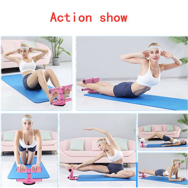 Self-Suction Sit-Up Bar - Abs Machine for Home Workouts