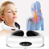 Electric Pulse Back and Neck Massager - Best Back Relief Massager 2023