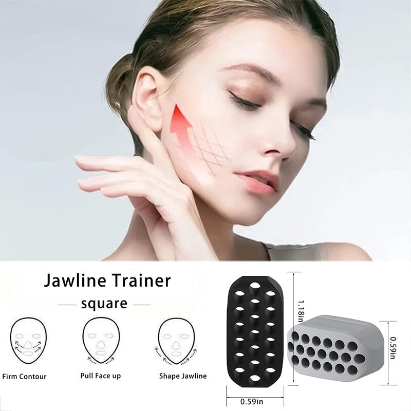 Unisex Jaw Line Exerciser Ball - Fitness Tool for Jaw Workouts