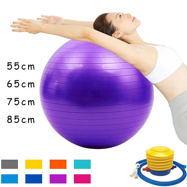 New PVC Fitness Yoga Ball - Exercise and Balance Fitness Tools