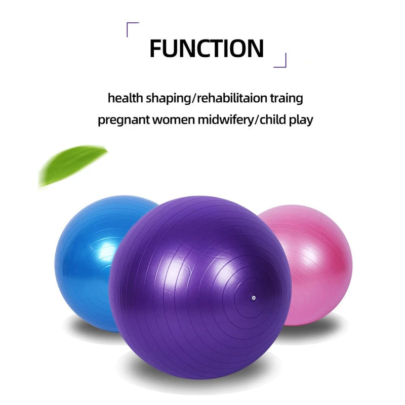 New PVC Fitness Yoga Ball - Exercise and Balance Fitness Tools