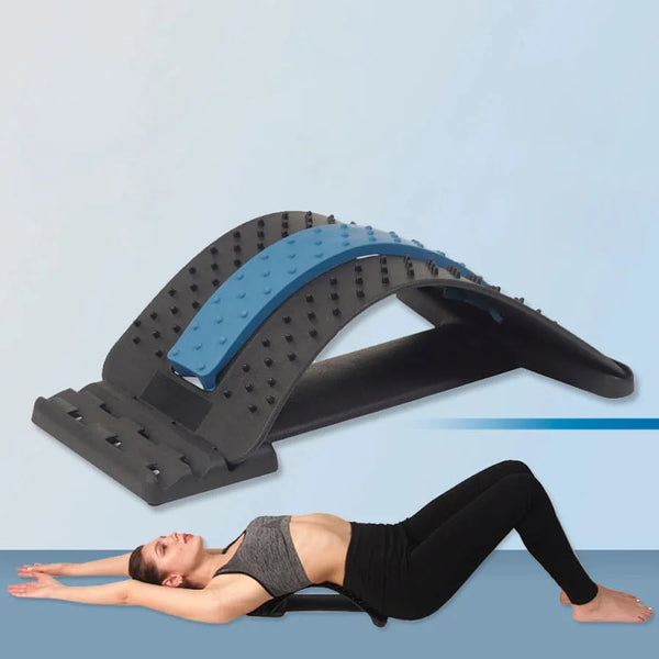 Back Stretcher Lumbar Support and Pain Relief - Fitness Equipment 2023